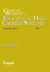 Critical Reviews In Therapeutic Drug Carrier Systems