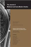 Journal Of Medieval And Early Modern Studies