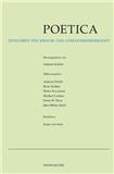 Poetica-zeitschrift Fur Sprach-und Literaturwissenschaft