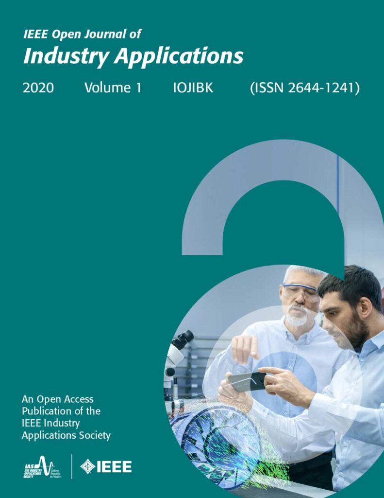 Ieee Open Journal Of Industry Applications